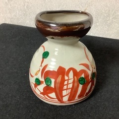 沖縄　カラカラ　赤絵　やむちん　徳利　蕎麦つゆ　つゆ　酒器　酒の画像