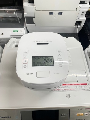 配送可能　保証付き 東芝 TOSHIBA 真空圧力IHジャー炊飯器 RC-10VSVE3 5.5合炊き