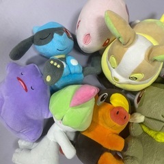 ポケモン　ぬいぐるみ　9体セットの画像