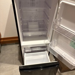 冷蔵庫　146Ｌ　ブラックの画像