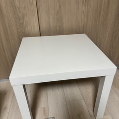 IKEA テーブル　55×55センチの画像