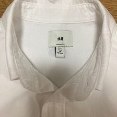 H&M メンズ半袖シャツの画像