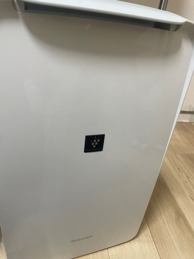 SHARP plasma cluster、衣類乾燥機　除湿機