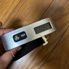 デジタル計測器 荷物スケール 手荷物や握力に 電池内蔵 50kgまでの画像