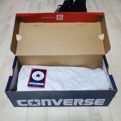 【新品 美品】CONVERSE コンバース 空箱｜タグ･内袋付きの画像