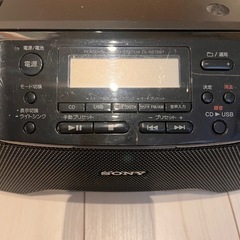 CDラジオデッキの画像