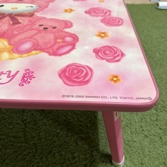 Hello kitty☆折りたたみテーブルの画像