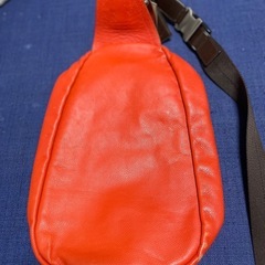 希少色/極美品✨コーチ トンプソン ボディバッグ 斜め掛け レザー オレンジの画像