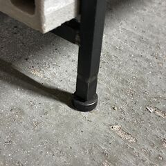 ビンテージ　什器　棚　アジャスター付き　アイアン　ラムダ　モルタル　の画像