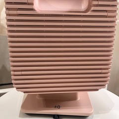 🔥 ±0（プラスマイナスゼロ）セラミックファンヒーター ピンクの画像