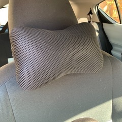 ヘッドレスト　2種類　ネックピロー　カーシート等にの画像