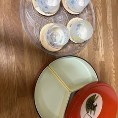 お茶コップセットの画像