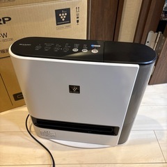 シャープ 加湿 セラミックファンヒーター HX-PK12-Wの画像