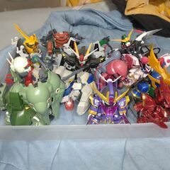 SDガンダムBB戦士詰め合わせ 組み立て済み完成品　の画像