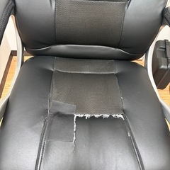 オフィスチェア　ゲーミングチェア　ジャンク品の画像