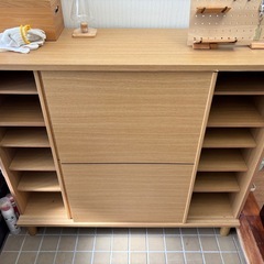 ニトリ　シューズボックス
の画像