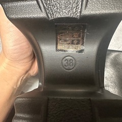 厚底ロングブーツの画像