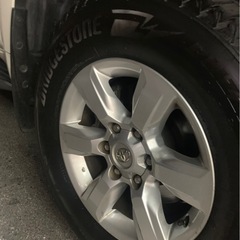 プラド150 純正ホイールスタッドレスタイヤ (you ) 北長瀬のタイヤ