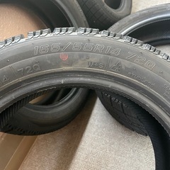 165/55R14スタッドレスタイヤ4本セット
の画像