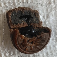 チョコ　流心月饼　チョコレート　巧克力　月餅　焼き菓子 （5個セット）
の画像