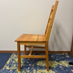 ダイニングチェア　椅子　木　パイン材11/28引き取り希望の画像