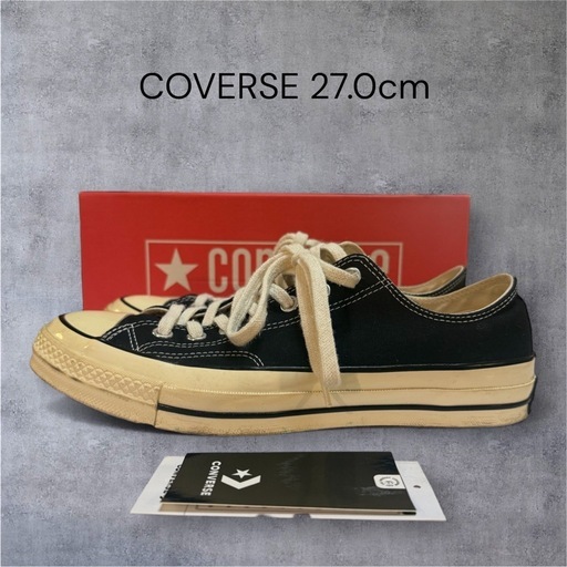 【美品】CONVERSEコンバースCT70チャックテーラー スニーカー 27cm