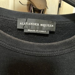 元値12万Alexander McQueen 刺繍入りトレーナーの画像