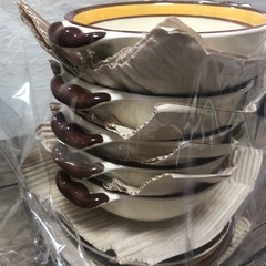 New White　Stone　YONTO　　ディナー皿の画像