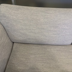 ニトリ　ファブリックソファーの画像