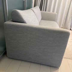 ニトリ　ファブリックソファーの画像