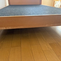 ベットフレーム    セミダブルの画像