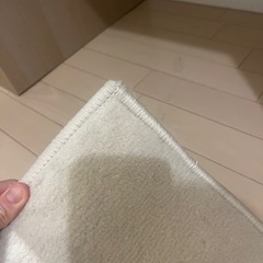 新宿手渡しIKEA ラグ カーペット　水玉模様133x195 cmの画像