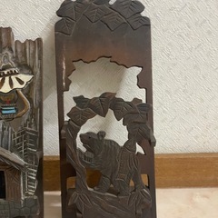 民芸品　レターホルダー
の画像