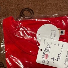 ミキハウス 赤 長袖カットソー 130の画像