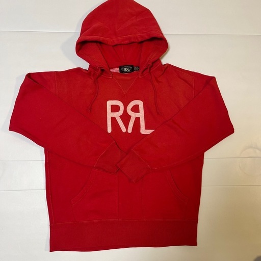 RRL ロゴフーディーパーカー