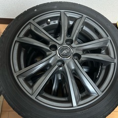 165/55R15 夏タイヤホイール4本セットの画像