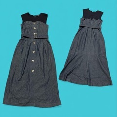 JUSGLITTYノースリブワンピースの画像