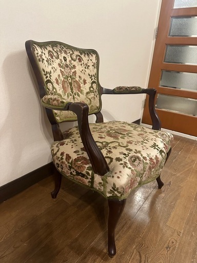 名作 高級 美品 マルニ木工 MARUNI マキシマム ロココ調 1人掛け