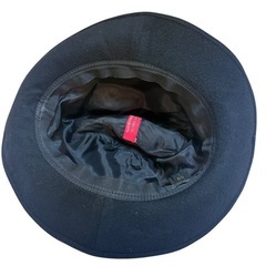 90s Y's for men × Borsalino 中折れフェルトハット 黒の画像