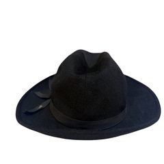 90s Y's for men × Borsalino 中折れフェルトハット 黒の画像