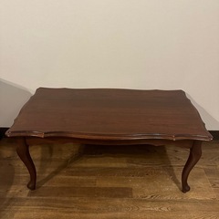 名作 高級 美品 マルニ木工 MARUNI マキシマム ロココ調 センターテーブル ローテーブル サイドテーブル コーヒーテーブル 猫脚 猫足の画像