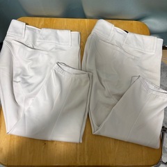 ミズノプロ野球用ズボン2枚セットの画像