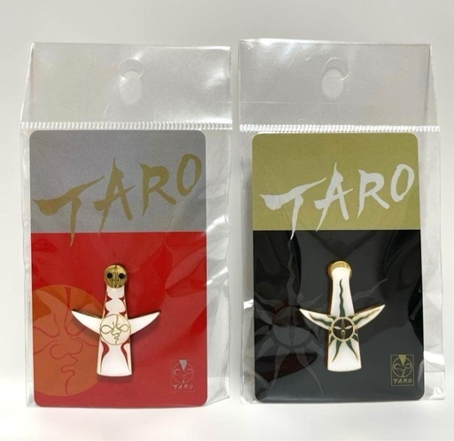 新品未開封4点★太陽の塔 通常 限定ブロンズカラー フィギュア ピンバッジ 表と裏 ピンズ 岡本太郎 大阪万博 