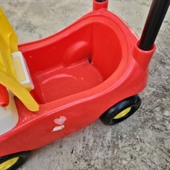 おもちゃ ミッキーの乗り物の画像