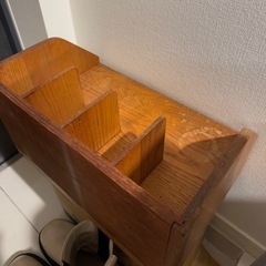 木製収納ボックスの画像
