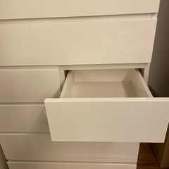 ニトリ　ホワイト　タンス美品の画像