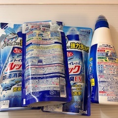 トイレルック洗剤積み替え用3個本体1個の画像