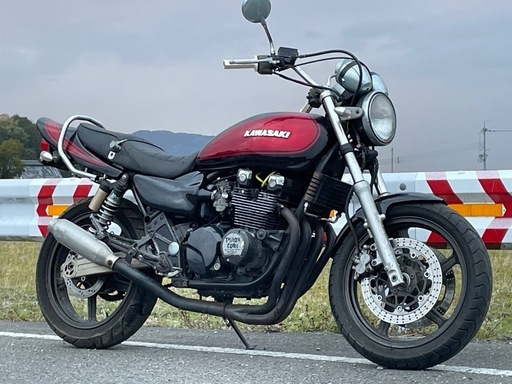 即乗り可】ゼファーχ 実働 Z2仕様 火の玉カラー 滋賀 ゼファー400