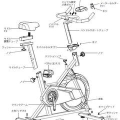 ハイガー製スピンバイク・エアロフィットネスHG-YX-5006Sの画像