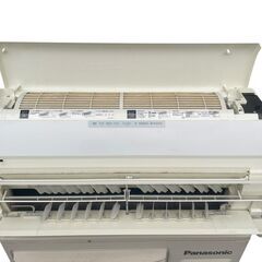 【⭐️全額返金保証⭐️】◯Panasonic パナソニック Eolia エオリア ルームエアコン 2017年製 6~8畳 リモコン無し 室内機型番 CS-X288C-W 1 室外機型番 CU-X288Cの画像